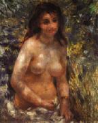 Study Torso,Sunlight Effect renoir